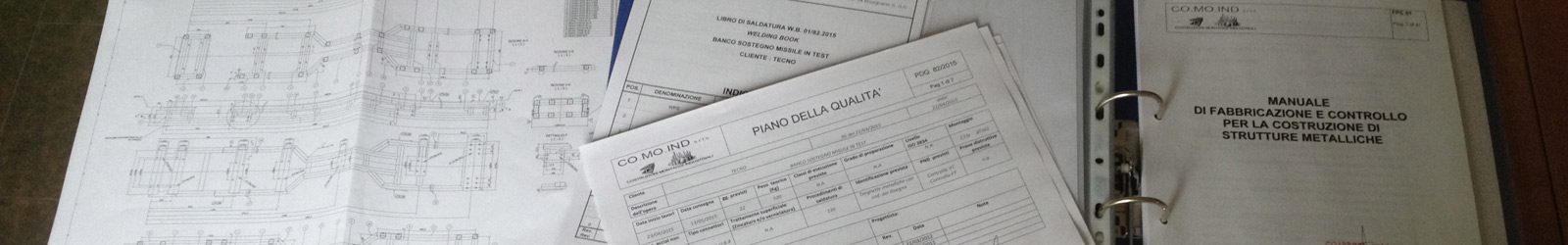 Documentazione per la gestoine della commessa